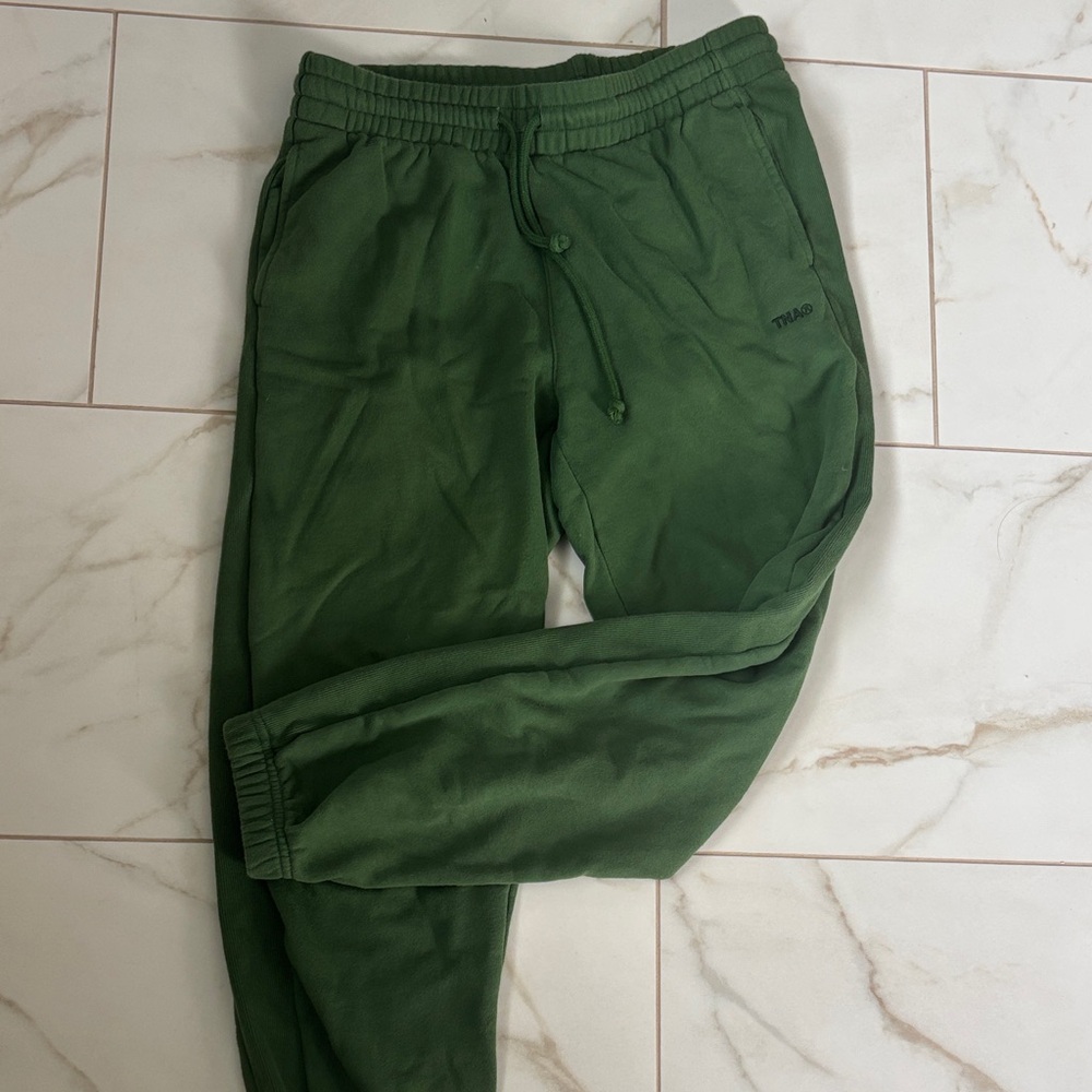 TNA Forest Green Terry Fleece Sweatshirt